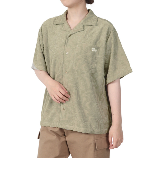 リーフ（REEF）GEOMETRIC パイル 半袖 シャツ RFWSL2501-SND