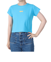 リーフ（REEF）HERITAGE ロゴ 半袖 Tシャツ RFTEL2507-BLU