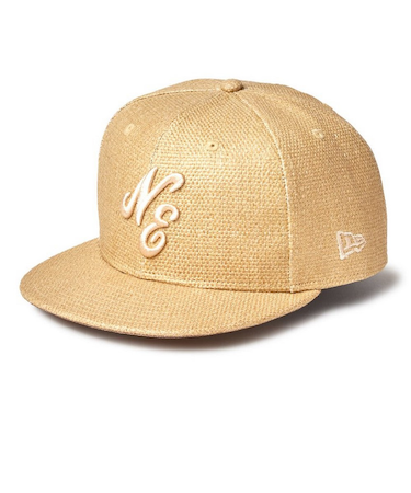 ニューエラ（NEW ERA）帽子 キャップ 9FIFTY Paper クラシックロゴ ナチュラル S-Mサイズ (55-65cm）14388572 スポーツキ…