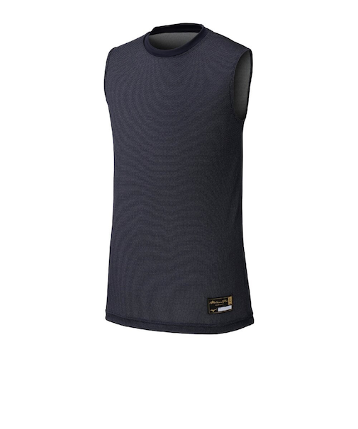 ミズノ(MIZUNO)野球 アンダーシャツ ミズノプロ KUGEKI ICE ローネック ノースリーブ 12JACQ2214