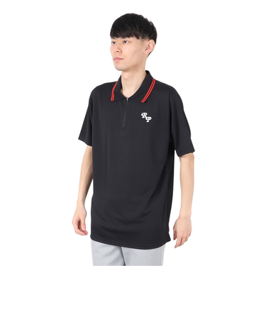 SCHOLAR 半袖ポロシャツ RKN-25112-BLK