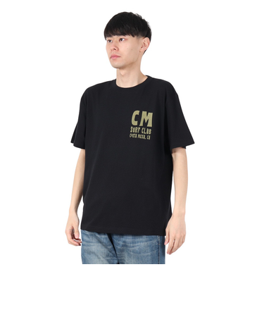 コスタメ サーフクラブ 半袖Tシャツ IPDSSCM-910-BLK