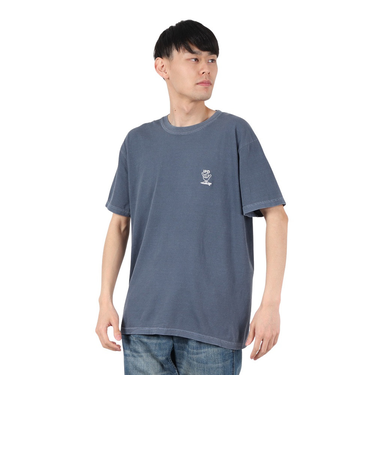 SHAKA EVERY DAY EMBROIDERED 半袖Tシャツ IPDSSEM-913-DNM