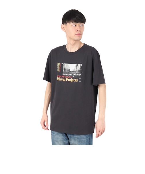 GLOBAL TOUR 半袖Tシャツ RTE-25124-BLK