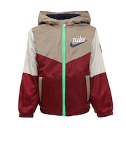 ナイキ（NIKE）ジュニア フリース ラインド ウィンドブレーカー ジャケット 86J849-F86