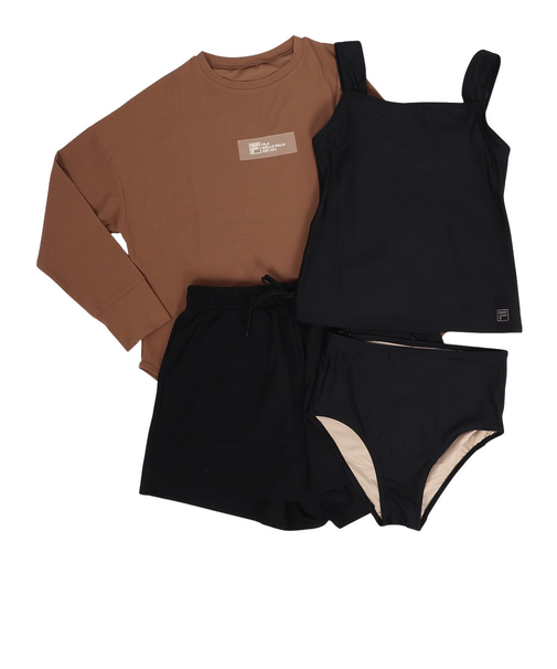 フィラ（FILA）プルオーバータンキニ 4点セット 325605 -BN