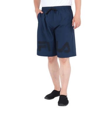 フィラ（FILA）リゾート水着 かすれプリントトランクス メッシュインナー付き 425202 -NV