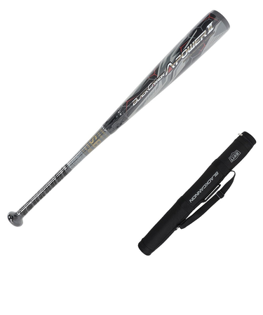 ゼット（ZETT）少年軟式用バット 野球 ジュニア ブラックキャノンAパワー2 76cm/590g平均 BCT75526-1900