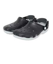 クロックス（crocs）スポーツサンダル クラシック ターボ クロッグ ブラック 211287-001 シャワーサンダル スポーティー フィット感 通気性