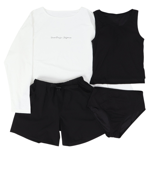 オーシャンパシフィック（Ocean Pacific）セパレーツ水着 4点セット 525808BK