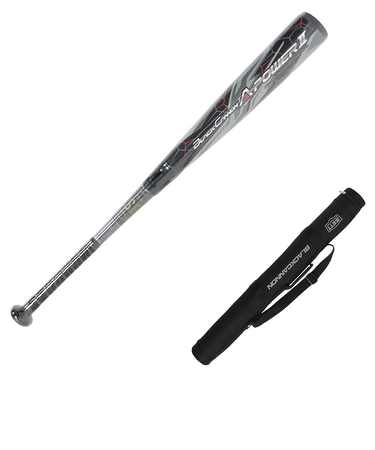 ゼット（ZETT）少年軟式用バット 野球 ジュニア ブラックキャノンAパワー2 78cm/600g平均 BCT75528-1900