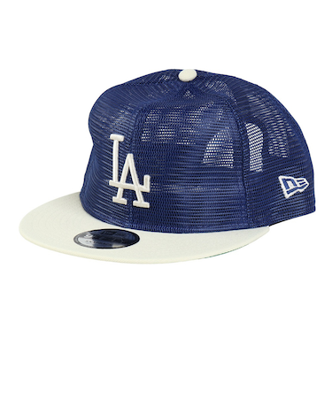 ニューエラ（NEW ERA）キャップ 9FIFTY トラッカー MLB All Mesh ロサンゼルス・ドジャース クーパーズタウン 青 57-61cm 14…