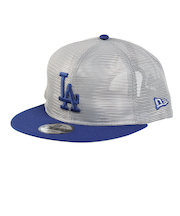 ニューエラ（NEW ERA）キャップ 9FIFTY トラッカー MLB All Mesh ロサンゼルス・ドジャース グレー 57-61cm 14388563
