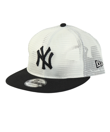 ニューエラ（NEW ERA）帽子 9FIFTY トラッカー MLB All Mesh ニューヨーク・ヤンキース クローム 55-59cm 14388561