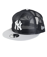 ニューエラ（NEW ERA）帽子 9FIFTY トラッカー MLB All Mesh ニューヨーク・ヤンキース 紺 55-59cm 14388560