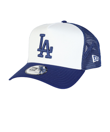 ニューエラ（NEW ERA）帽子 キャップ 9FORTY A-Frame Mesh Embroidery ロサンゼルス・ドジャース 青 56-60cm 143…