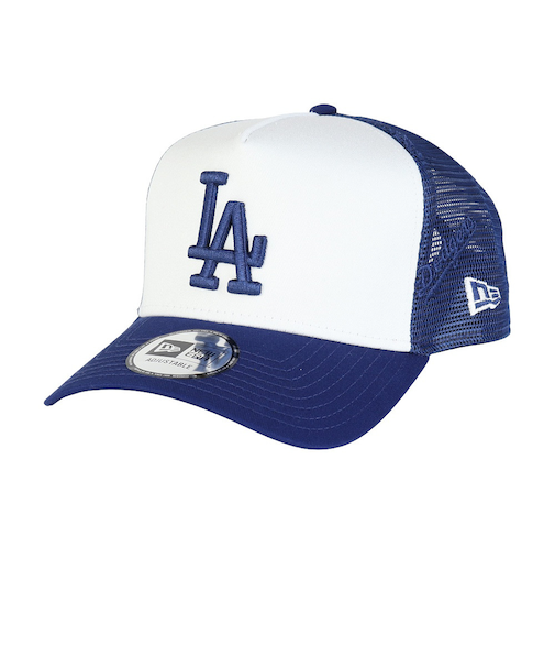 ニューエラ（NEW ERA）帽子 キャップ 9FORTY A-Frame Mesh Embroidery ロサンゼルス・ドジャース 青 56-60cm 143…