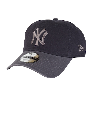 ニューエラ（NEW ERA）帽子 キャップ 920 Washed Duck ニューヨーク・ヤンキース 紺 56-60cm 14388747 スポーツキャップ