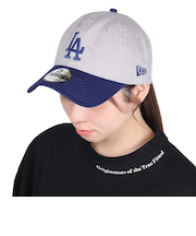 ニューエラ（NEW ERA）帽子 キャップ 920 Washed Duck ロサンゼルス・ドジャース グレー 56-60cm 14388749