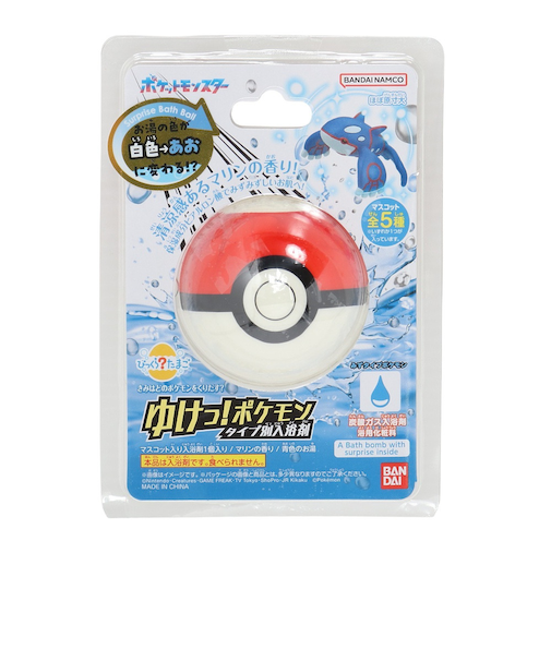 ポケモン（pokemon）びっくらたまご ゆけっ!ポケモン タイプ別入浴剤 みずタイプポケモン NT 005304