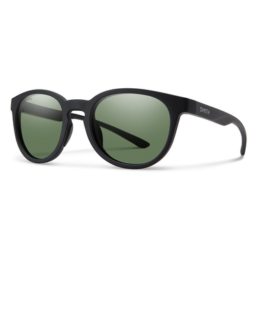 スミス（SMITH）サングラス Eastbank Matte Black CP Polarized Grey Green ケース付 黒 偏光レンズ 軽量 6カ…