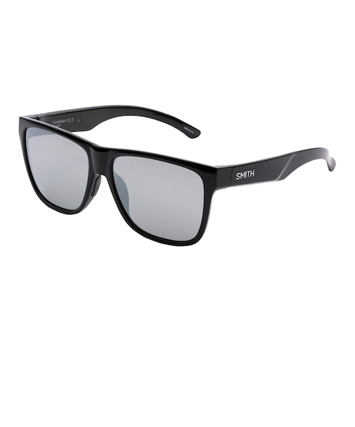 スミス(SMITH)サングラス POLARX Lowdown XL 2 Black X-Gray 27 Silver Mirror ケース付 男女兼用 薄型 …
