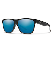 スミス(SMITH)サングラス Lowdown XL 2 Matte Black CP Polarized Blue Mirror ケース付