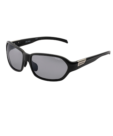 スミス(SMITH)サングラス POLARX Aura Matte Black X-Gray 27 黒 ケース付 偏光 ジャパンフィット 8カーブレンズ 紫外…
