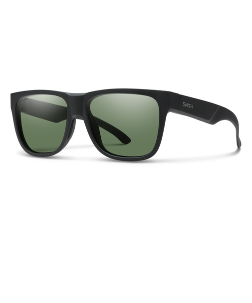 スミス(SMITH)サングラス Lowdown 2 Matte Black CP Polarized Gray Green ケース付 偏光 UVカット 撥水 …
