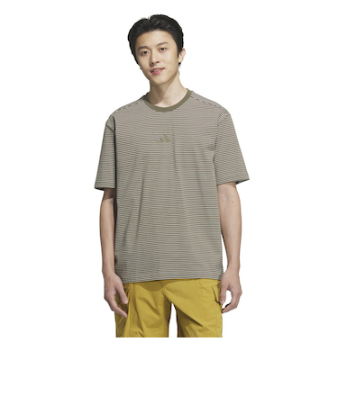 アディダス（adidas）シティエスケープ ルーズフィット マイクロボーダー ヘビーウェイト 半袖Tシャツ KQD35-JM2060