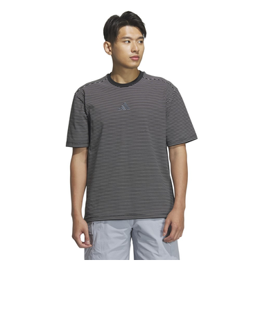 アディダス（adidas）シティエスケープ ルーズフィット マイクロボーダー ヘビーウェイト 半袖Tシャツ KQD35-JM2058