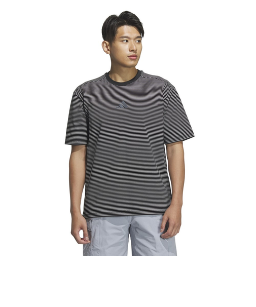 アディダス（adidas）シティエスケープ ルーズフィット マイクロボーダー ヘビーウェイト 半袖Tシャツ KQD35-JM2058