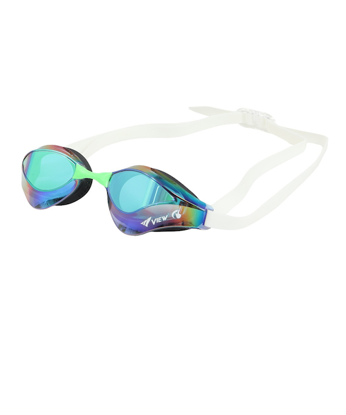 ビュー（VIEW）ゴーグル 水泳 ブレード オルカ ミラー スワイプ