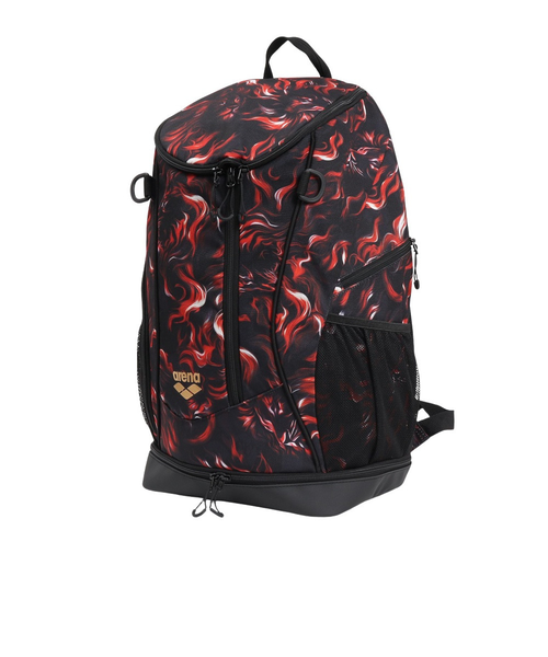 アリーナ(ARENA)リュック バックパック 黒×赤 31L AS5FBPS3U BKRD スイムバッグ スイミングバッグ リ… アリーナ（ARENA）リュック バックパック 黒×赤 31L AS5FBPS3U BKRD