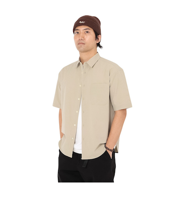 エルケクス（ELKEX）SUKKER 半袖シャツ EKM5S10033 BEG