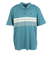 ハーレー（HURLEY）PRINTED STRIPE SLUB 半袖ポロシャツ MKT02173-422
