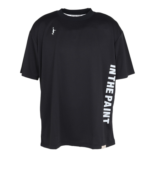インザペイント（IN THE PAINT）バスケットボールウェア 半袖Tシャツ ITP25329BLK/GRY