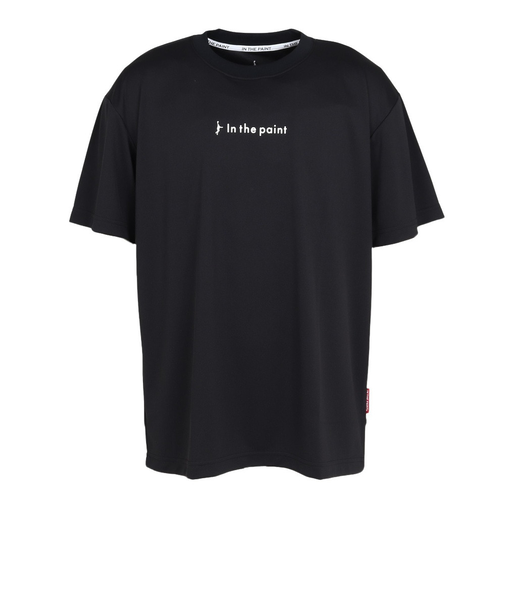 インザペイント（IN THE PAINT）バスケットボールウェア 半袖Tシャツ ITP25301BLK