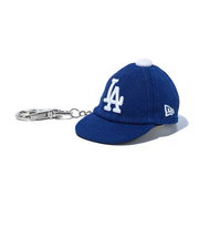 ニューエラ（NEW ERA）キーホルダー ロサンゼルス ドジャース 青 14524797 59FIFTY MLB 野球 バックチャーム 雑貨 ミニチュア
