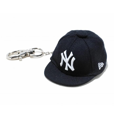 ニューエラ（NEW ERA）キーホルダー ニューヨーク ヤンキース 紺 14524795 59FIFTY MLB 野球 バックチャーム 雑貨 ミニチュア