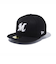 ニューエラ（NEW ERA）帽子 キャップ 59FIFTY 千葉ロッテマリーンズ 黒 S-Lサイズ 14525192 NPB 野球 プロ野球 男女兼用