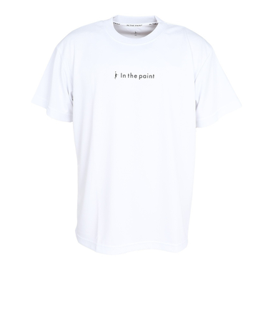 インザペイント（IN THE PAINT）バスケットボールウェア 半袖Tシャツ ITP25301WHT