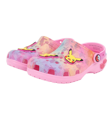 クロックス（crocs）サンダル ピカチュウ ピンク クラシック クロッグ 211229-90H キッズ 子供 ベビー