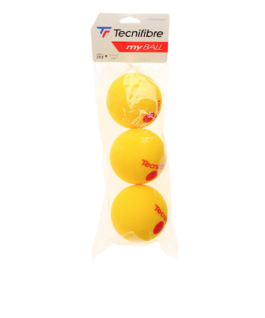 テクニファイバー（Technifibre）硬式用テニスボール P+S SPONGE 3balls TBP3SP1-000