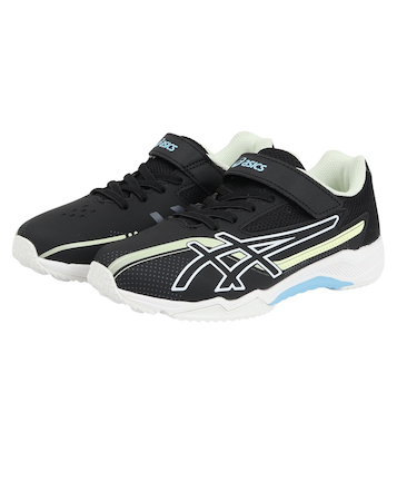 アシックス（ASICS）ガールズ ジュニア キッズ スポーツシューズ レーザービーム SK-MG-GW ブラック ホワイト 1154A230.001 スニーカ…