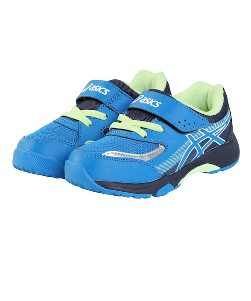 アシックス（ASICS）ジュニア キッズスポーツシューズ レーザービーム KG-MG ブルー ホワイト 1154A213.400 スニーカー