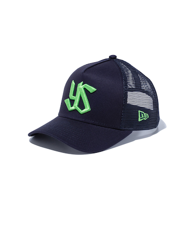 ニューエラ(NEW ERA)キャップ ジュニア 9FORTY A-Frame トラッカー 東京ヤクルトスワローズ 紺 52-55cm 14524500 スポー…