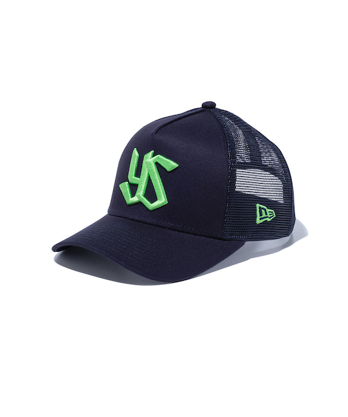 ニューエラ(NEW ERA)キャップ ジュニア 9FORTY A-Frame トラッカー 東京ヤクルトスワローズ 紺 52-55cm 14524500 スポー…