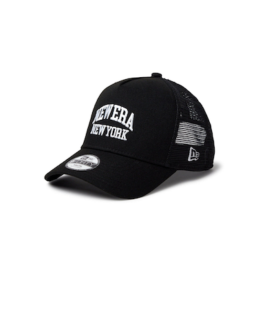 ニューエラ（NEW ERA）帽子 キャップ ジュニア Youth 9FORTY A-Frame トラッカー College Logo 黒 52-55cm 14…