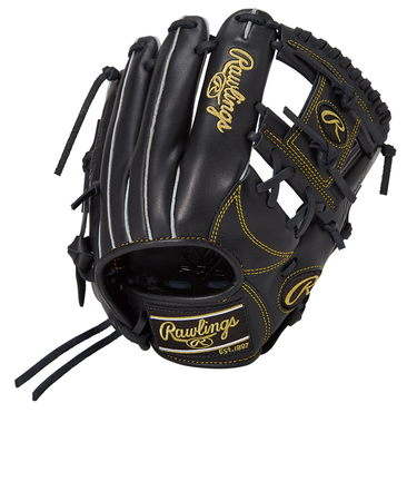 ローリングス（Rawlings）少年軟式用グラブ オールラウンド用 野球グローブ ハイパーテックR9シリーズG9M GJ5FR9G9M-B